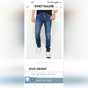 Swet Tailor Duo Denim 28x30